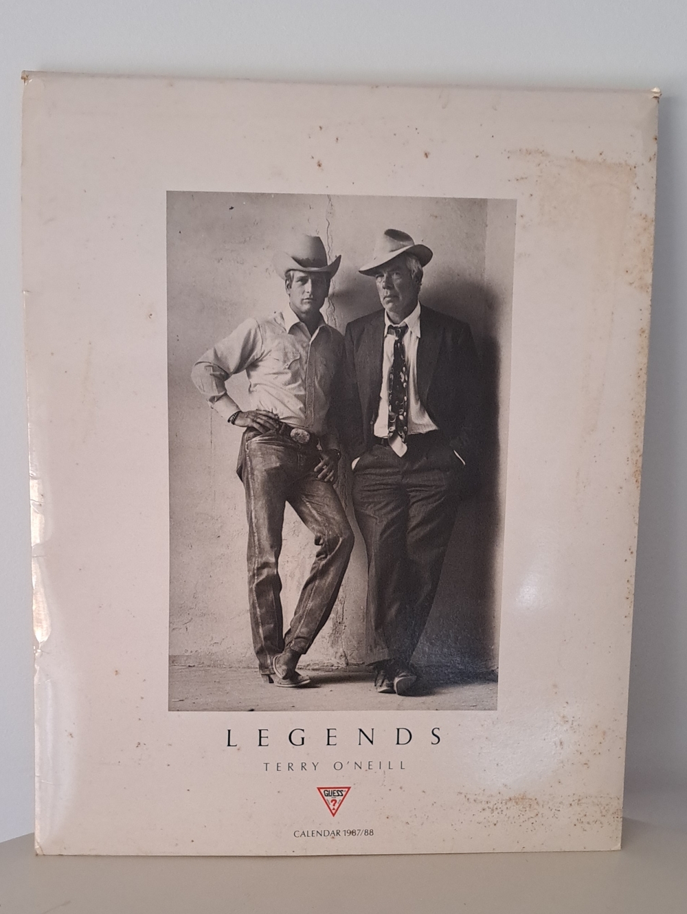 Guess Jeans Calender 1987/88  Legends Photographer Terry O'Neill. Bridget Bardot
